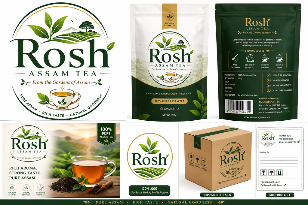 Rosh Assam  Premium  Tea -250g